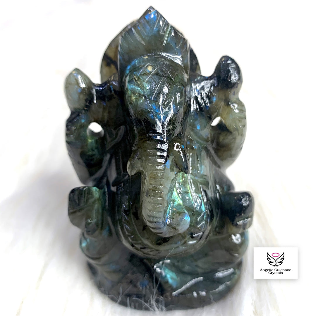 Labradorite Ganesha 2