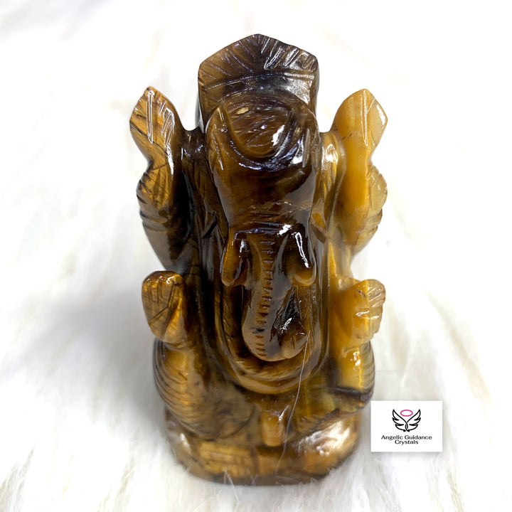 Tigers Eye Ganesha 2