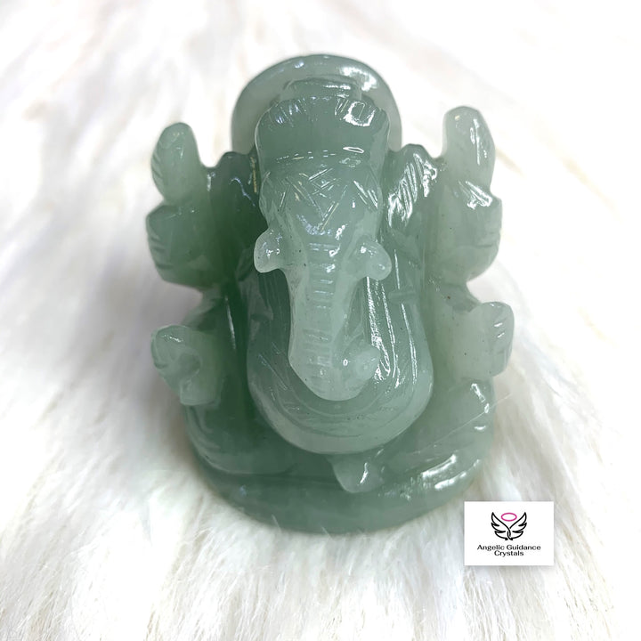 Green Aventurine Ganesha