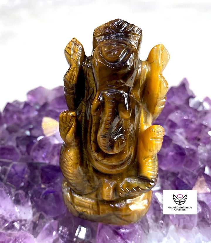 Tigers Eye Ganesha 2