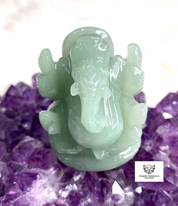 Green Aventurine Ganesha