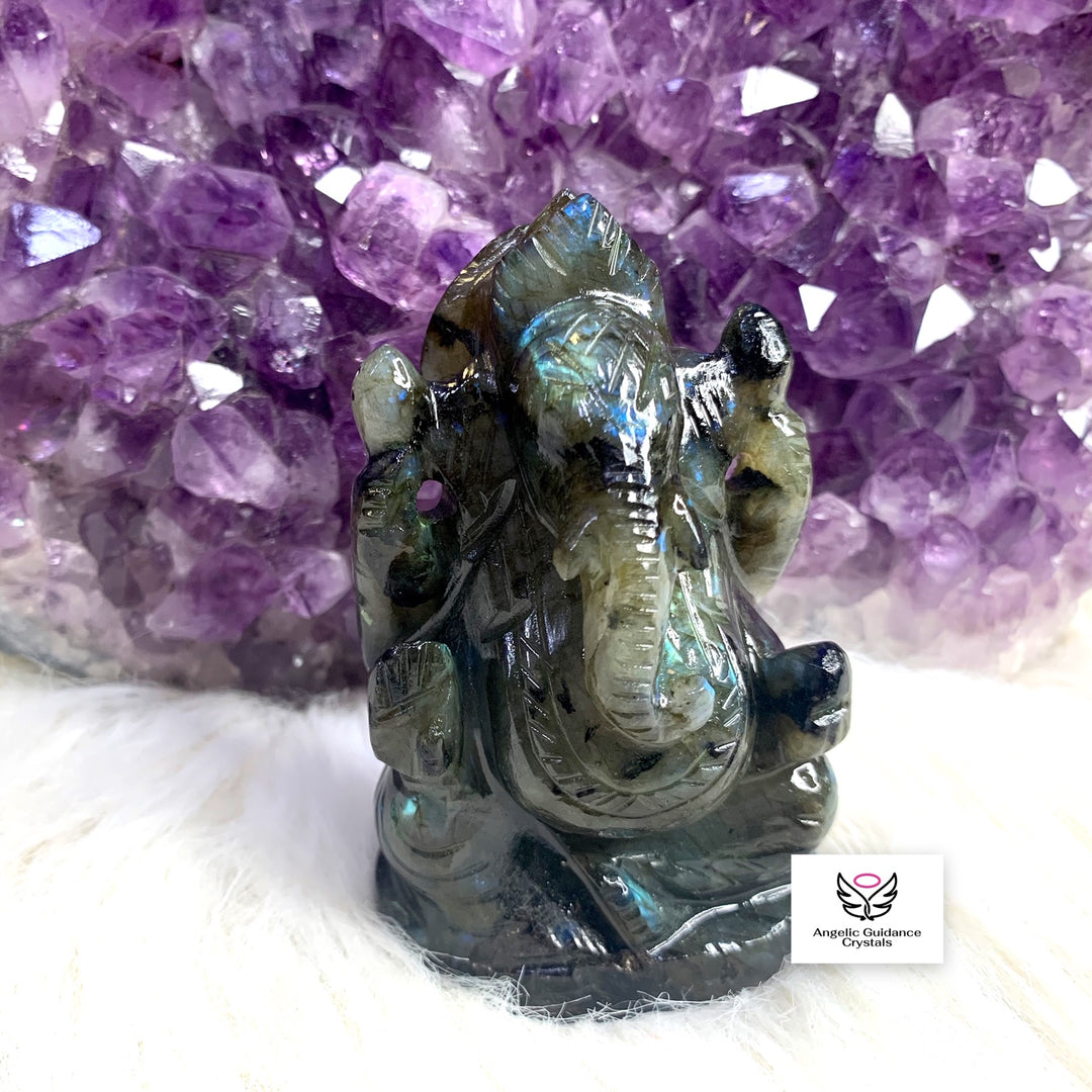 Labradorite Ganesha 2