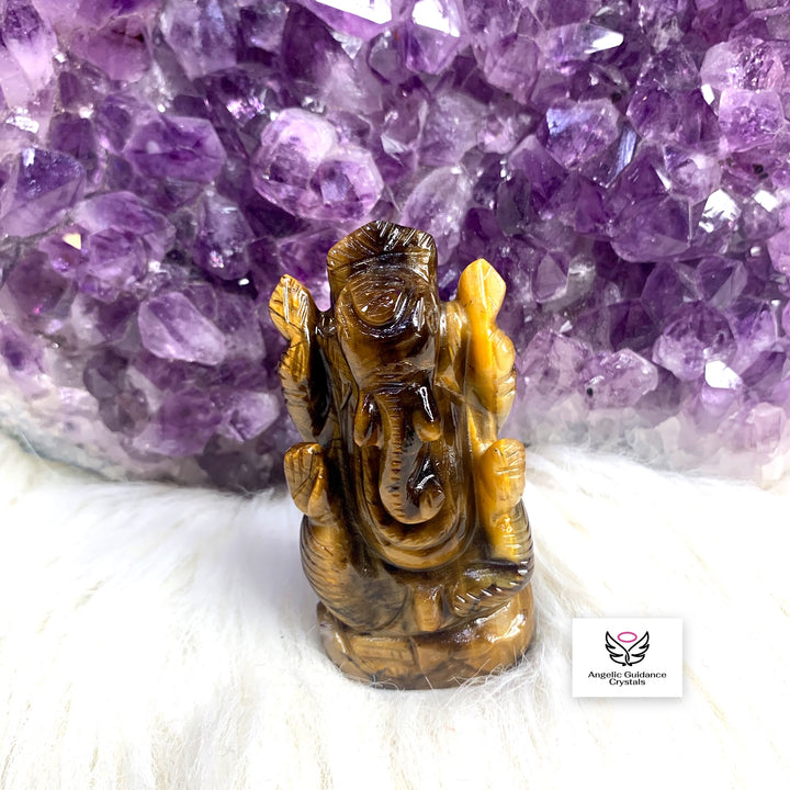 Tigers Eye Ganesha 2