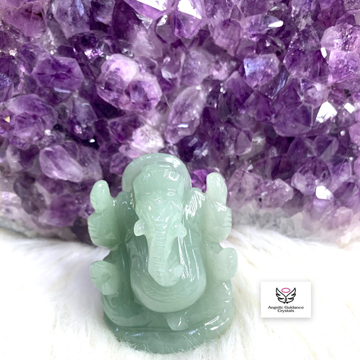 Green Aventurine Ganesha