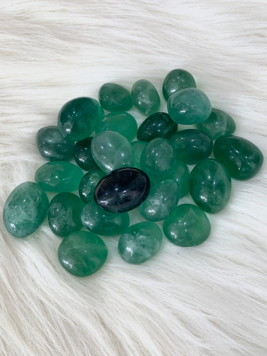 Green Fluorite Tumble