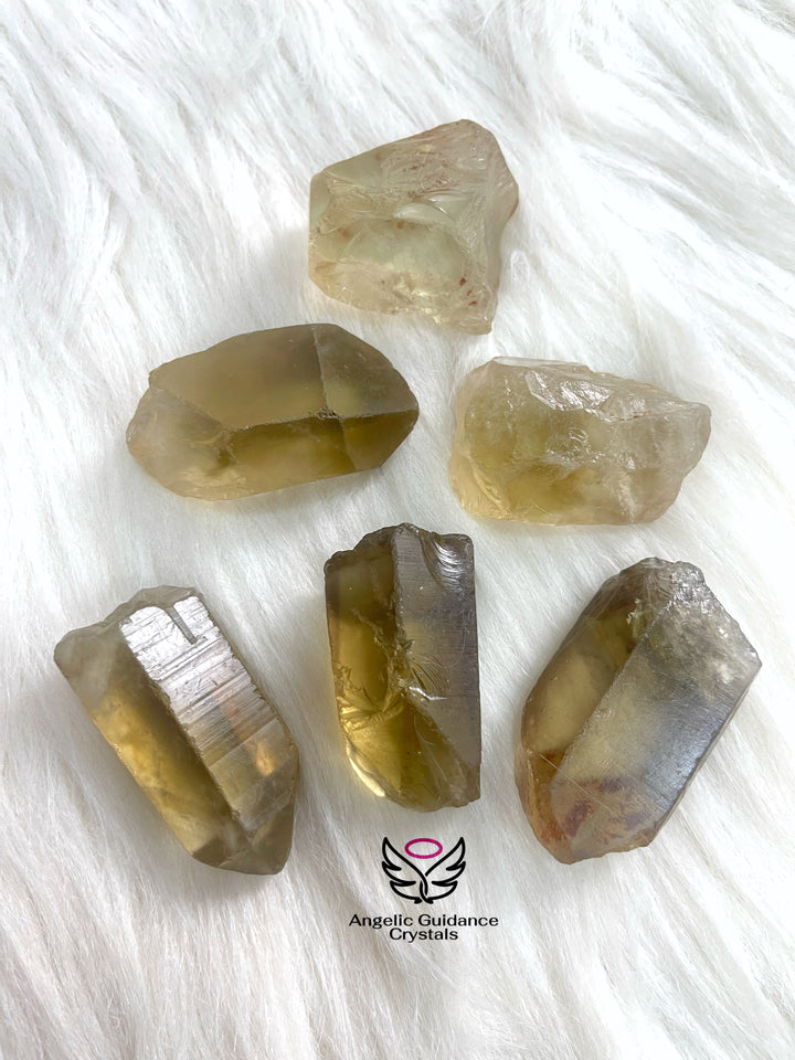 Aracuai Citrine Raw Stone Medium