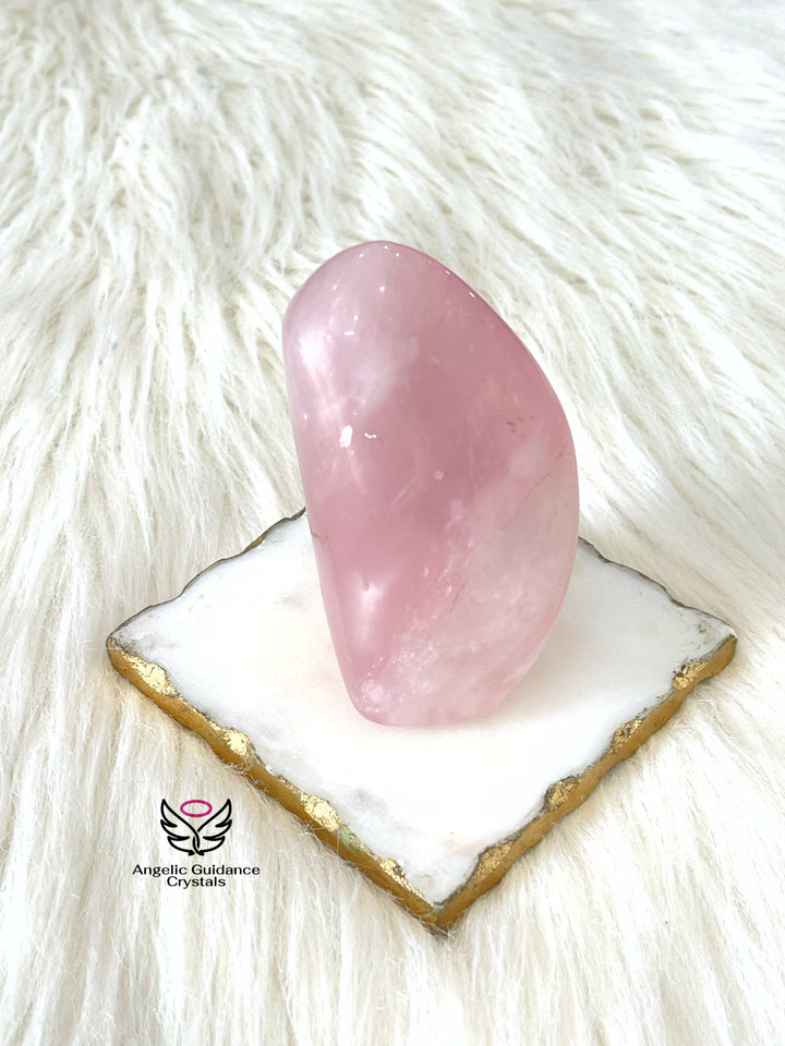 Rose Quartz Natural Freeform 1