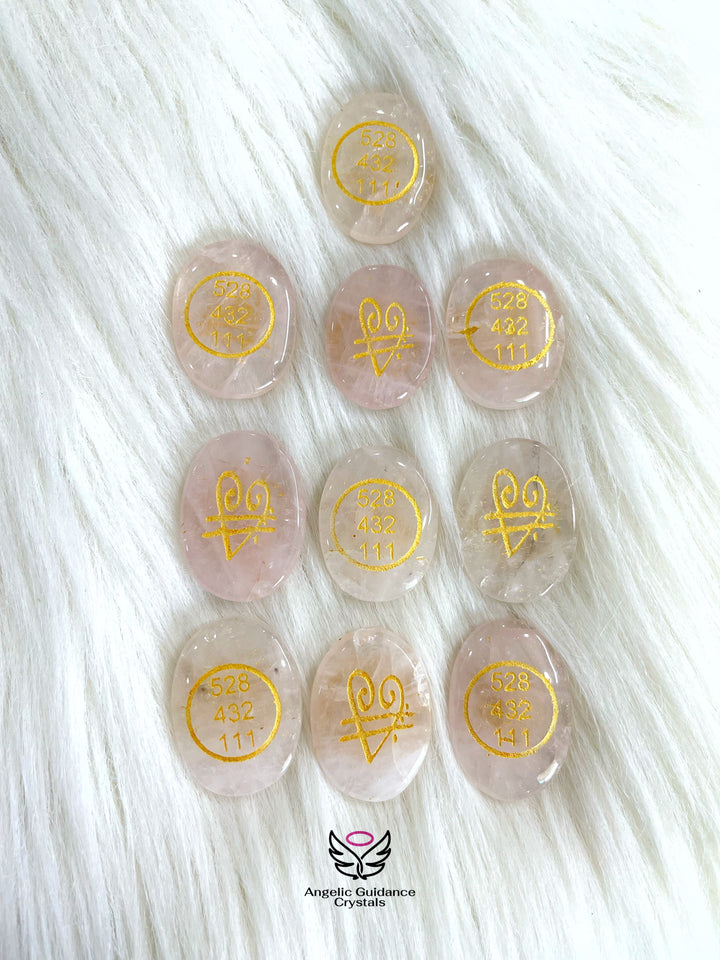Rose Quartz Zibu Coin