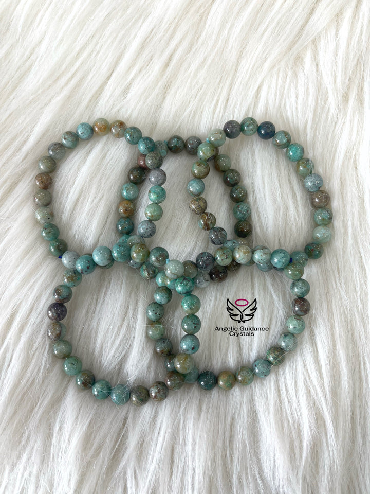 Chrysocolla Round Bracelet