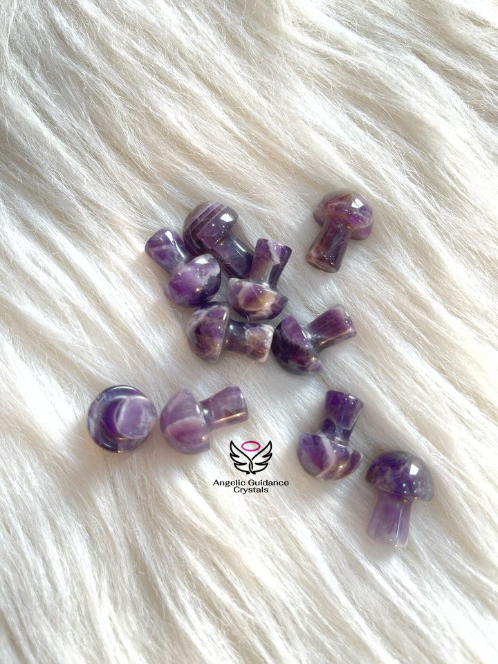 Amethyst Baby Mushroom