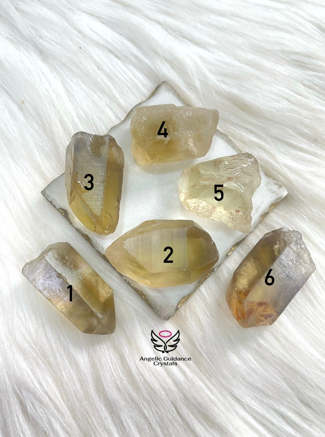 Aracuai Citrine Raw Stone Medium