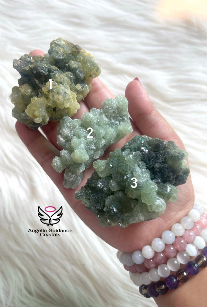 Prehnite Raw Stone Large