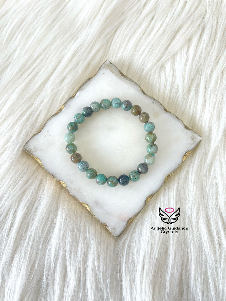 Chrysocolla Round Bracelet