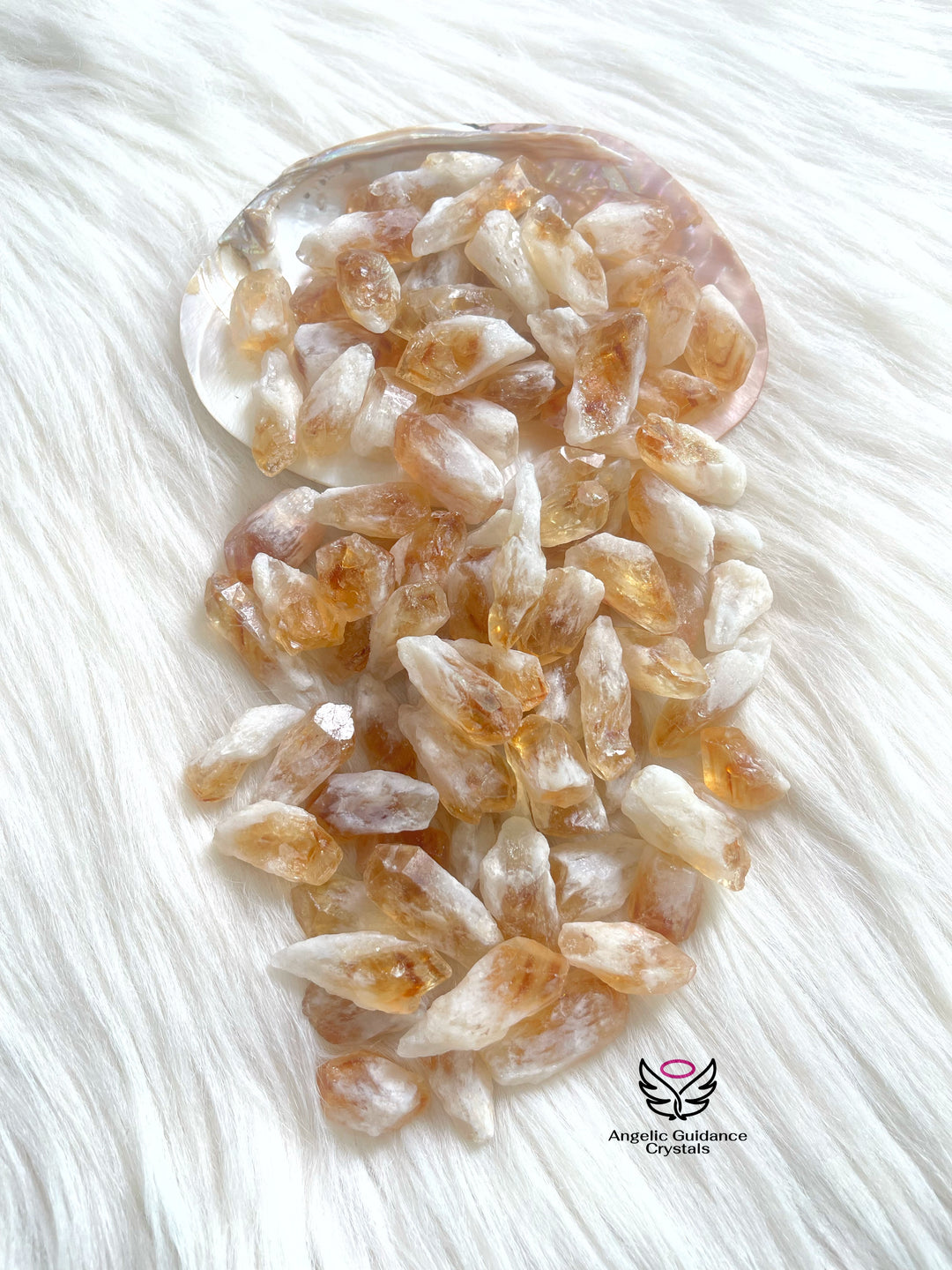 Citrine Raw Point Stone Small