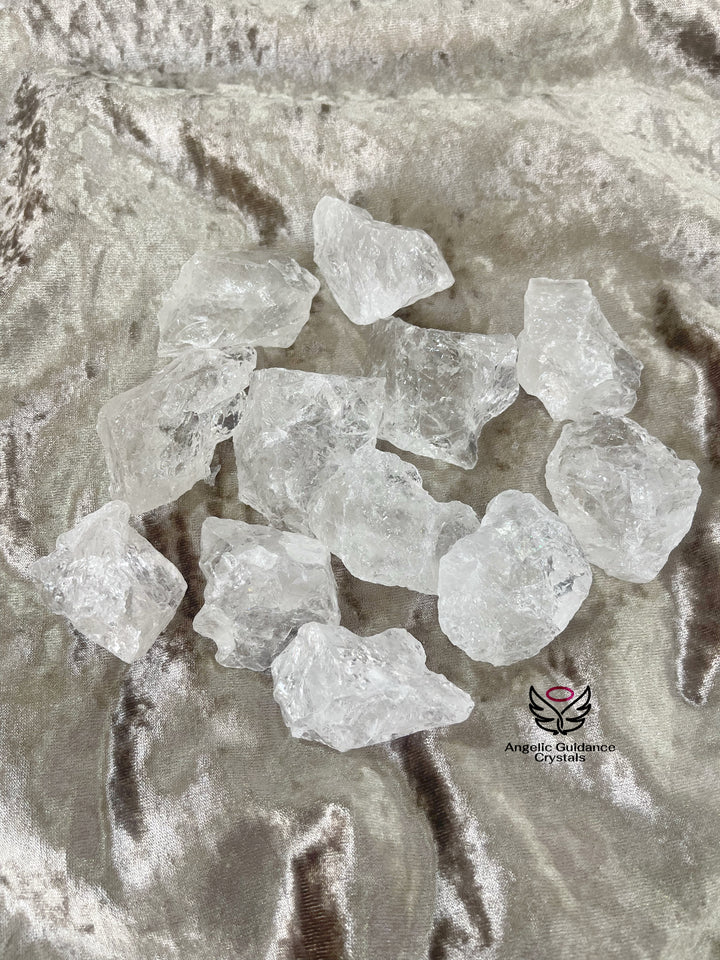 Clear Quartz Raw Stone Large AAA