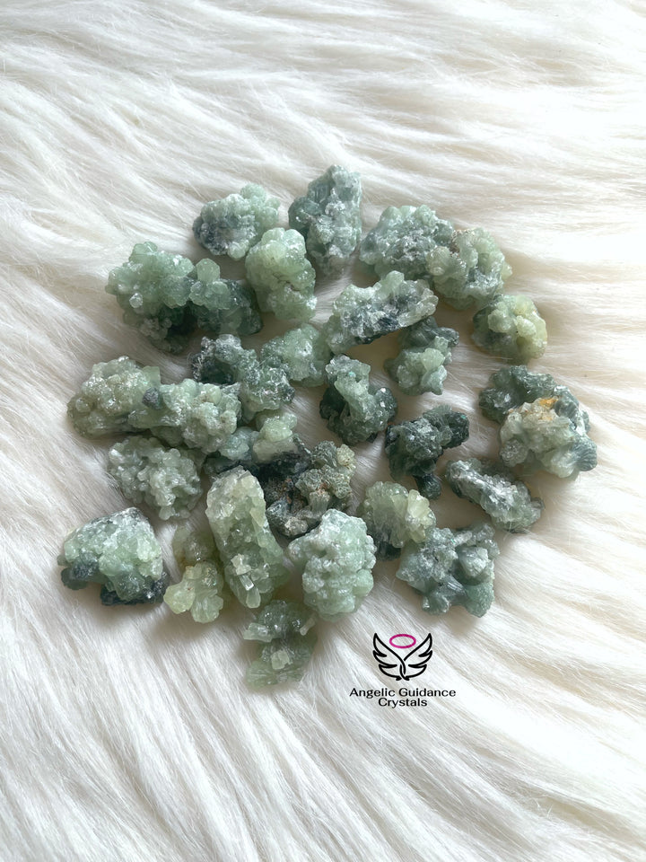 Prehnite Raw Stone Small