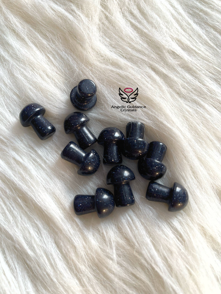 Blue Goldstone Baby Mushroom