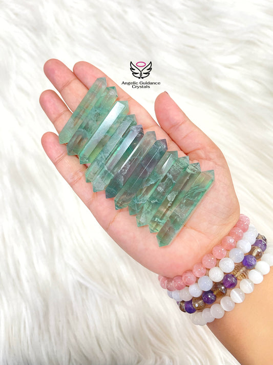 Fluorite Double Terminated Small Wand