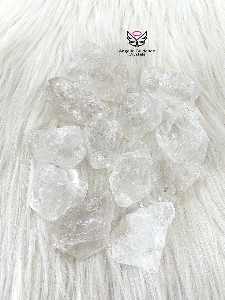 Clear Quartz Raw Stone Large AAA