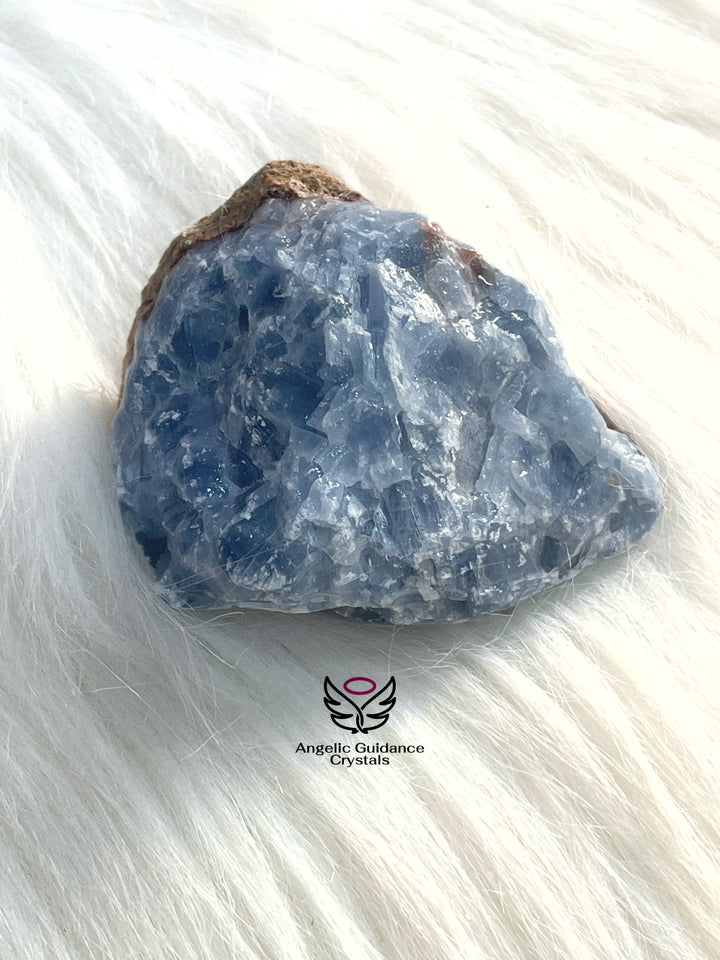 Blue Calcite Raw Stone AAA 3