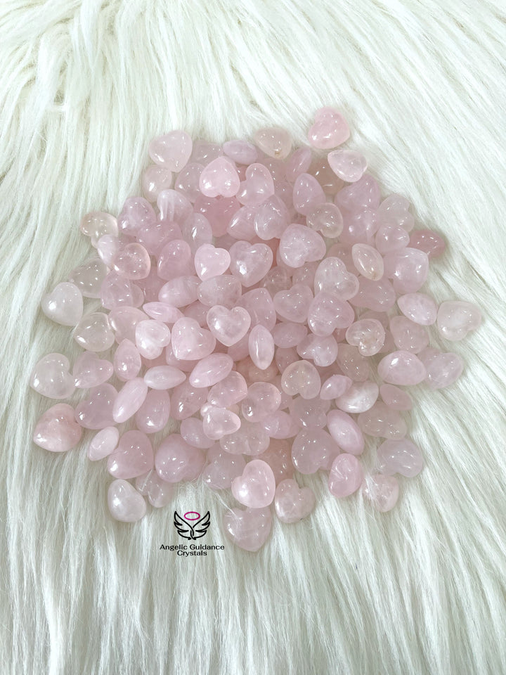 Rose Quartz Baby Heart