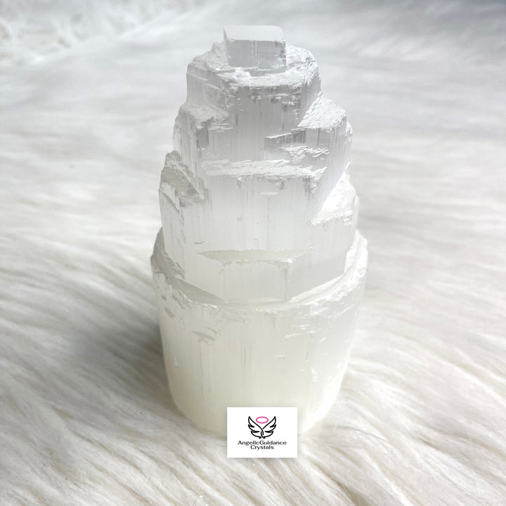 Selenite Lamp Medium