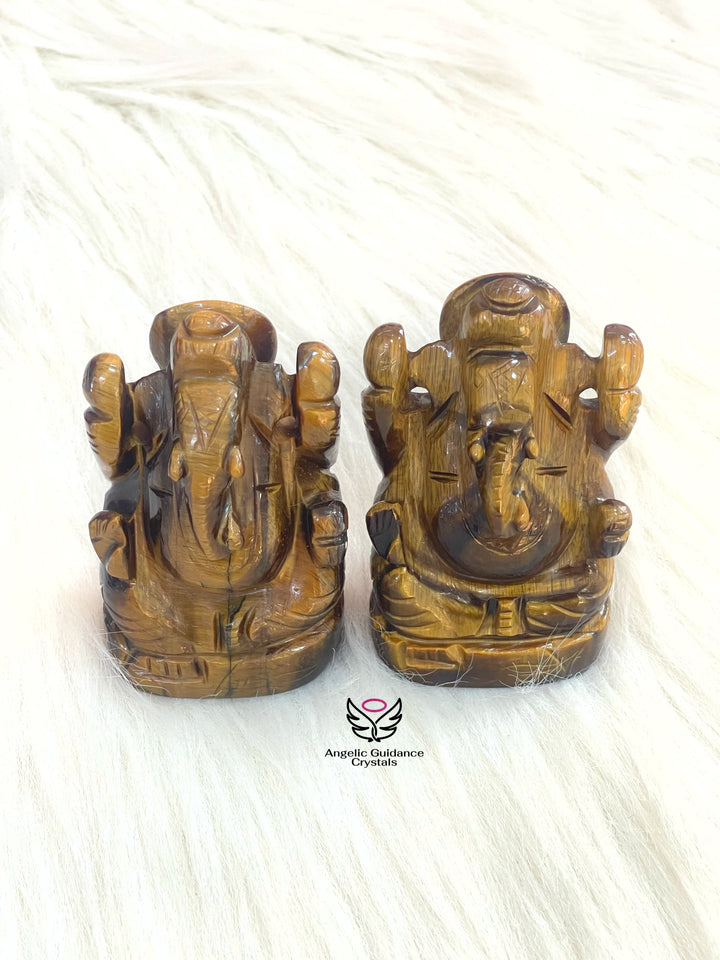 Tigers Eye Ganesha