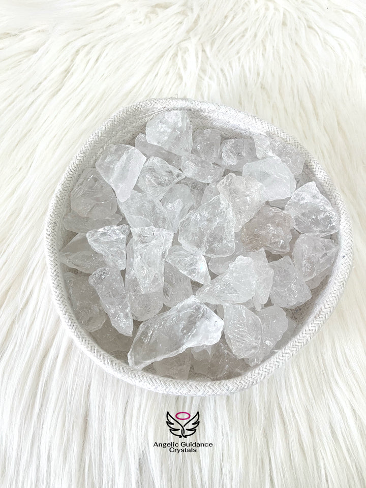 Clear Quartz Raw Stone Small AAA