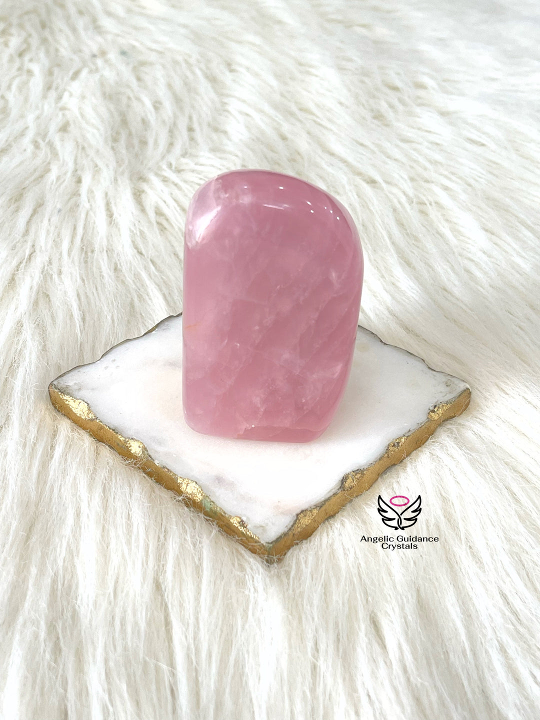 Rose Quartz Natural Freeform - Main Image