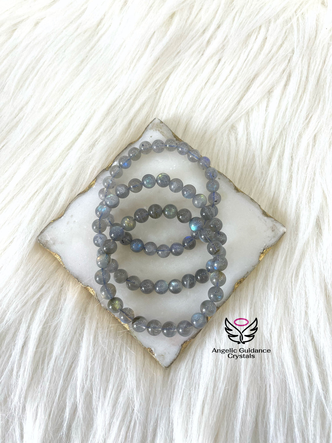 Labradorite Round Bracelet AAA