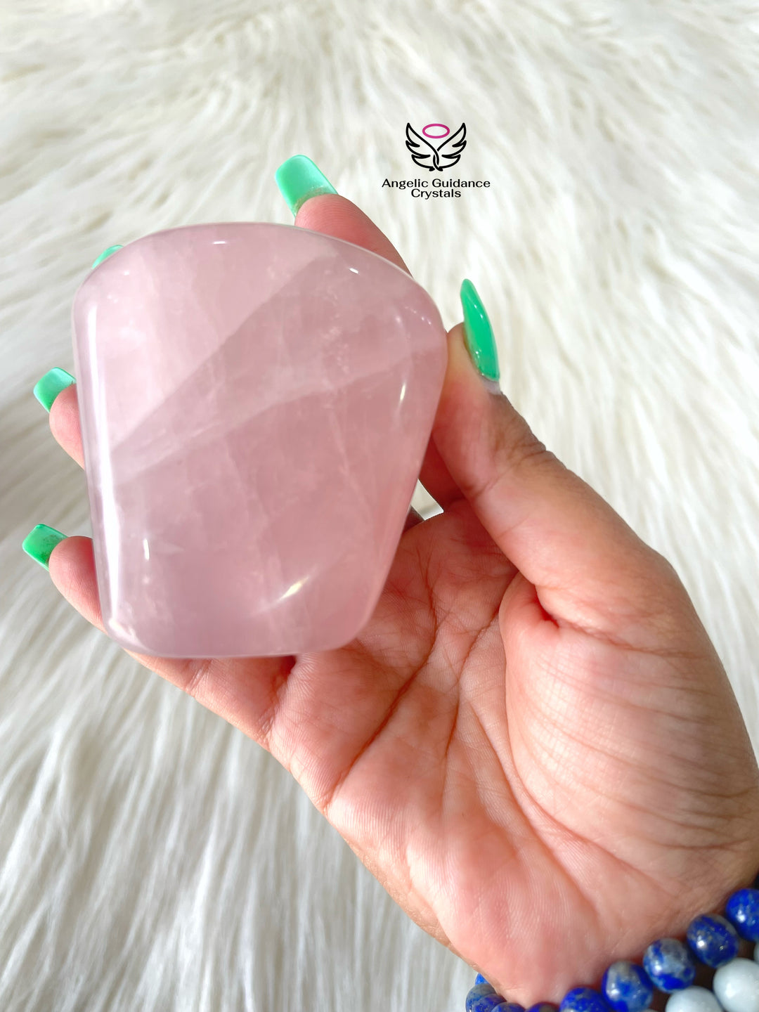 Rose Quartz Natural Freeform 3