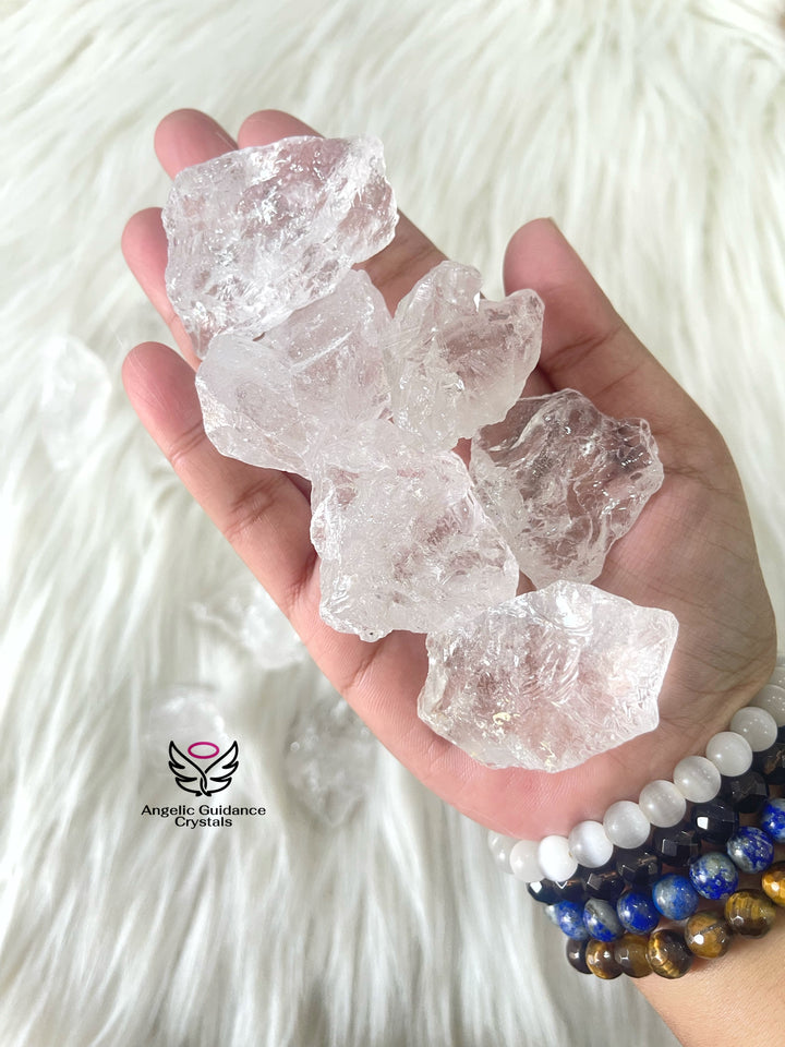 Clear Quartz Raw Stone Small AAA