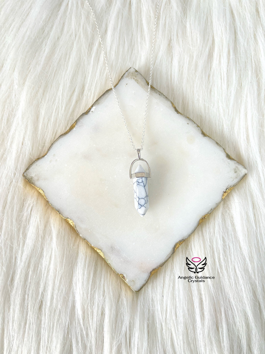 Howlite Pendant