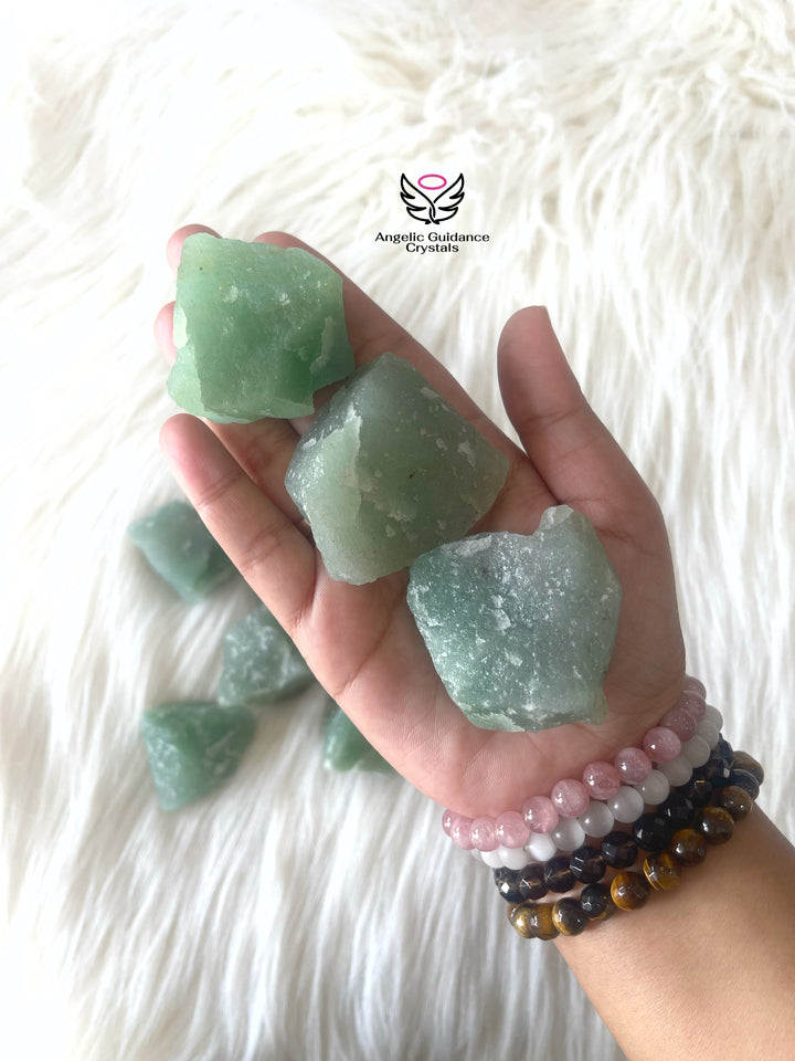 Green Aventurine Raw Stone Medium