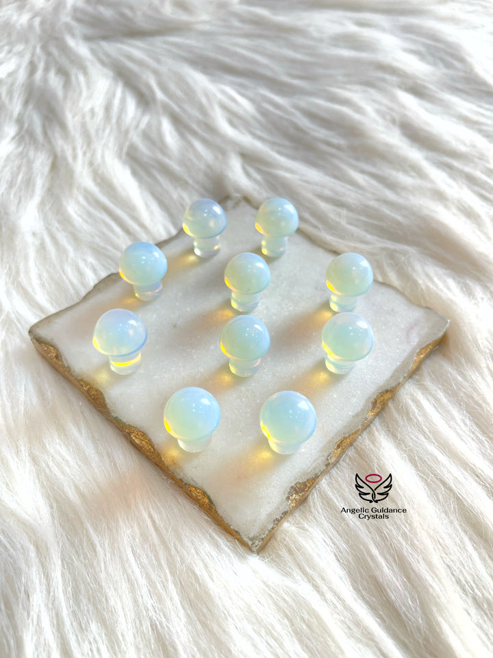 Opalite Baby Mushroom