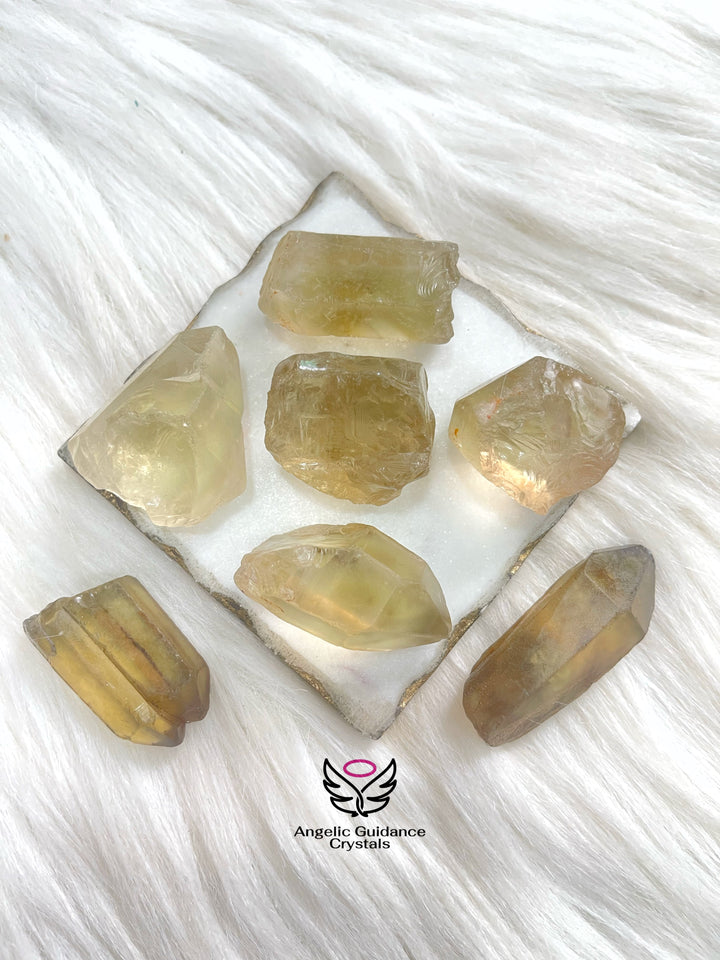 Aracuai Citrine Raw Stone Small