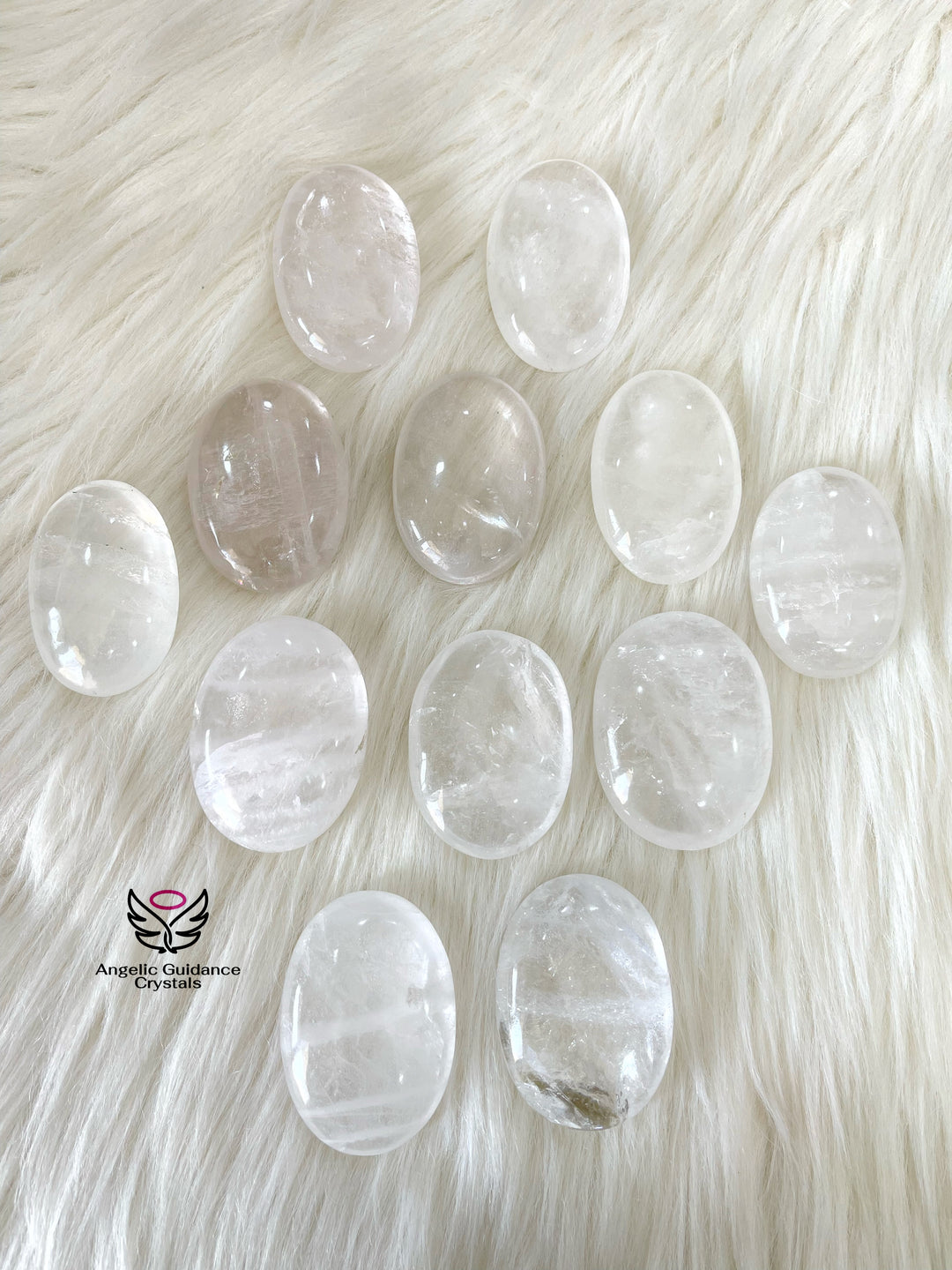 Clear Quartz Palmstone