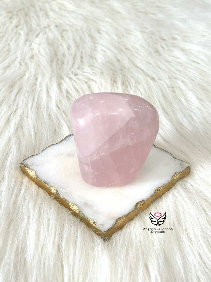 Rose Quartz Natural Freeform 3