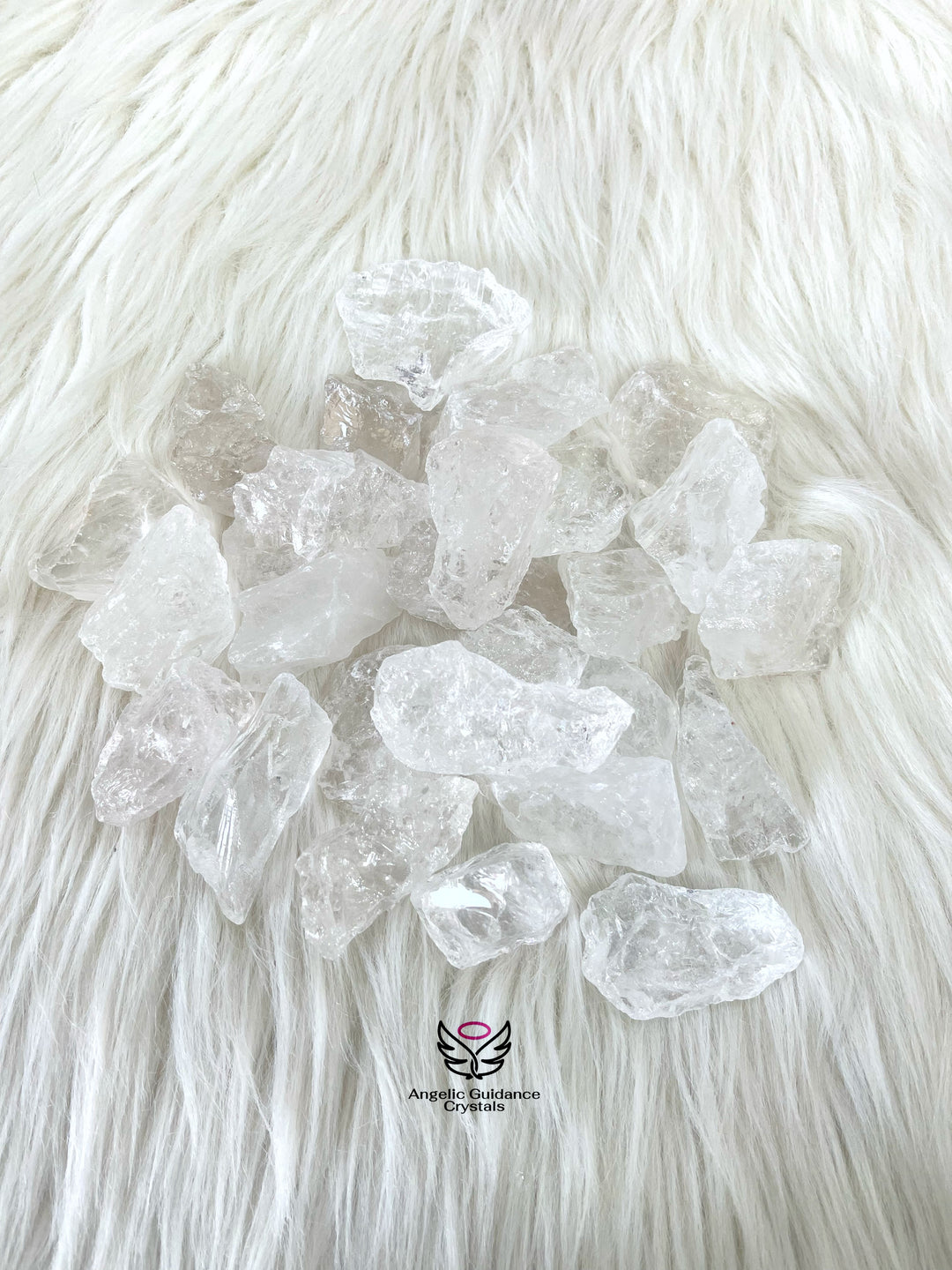 Clear Quartz Raw Stone Medium AAA