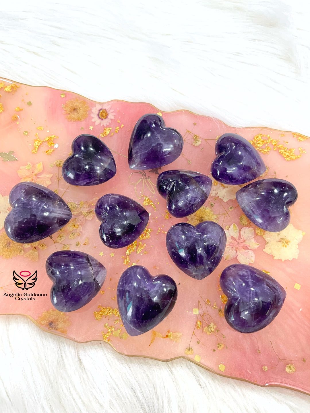 Amethyst Heart