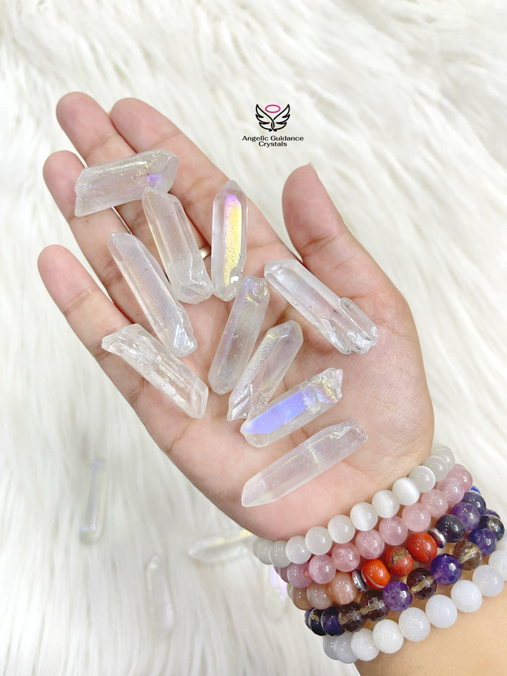 Angel Aura Quartz Point Small