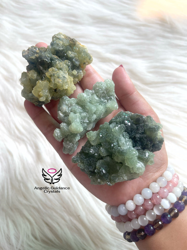 Prehnite Raw Stone Large