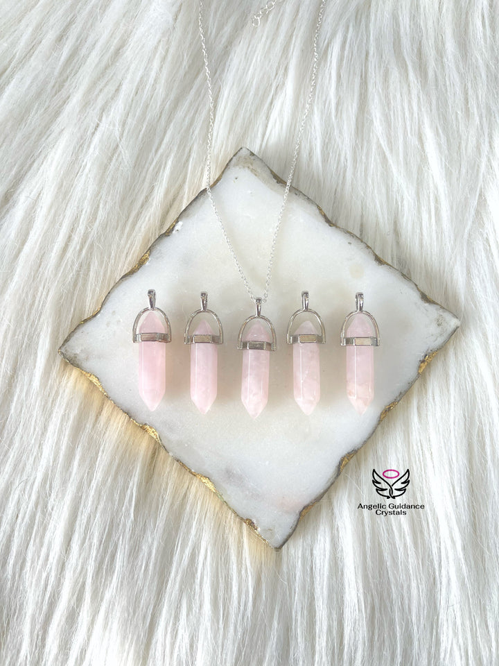 Rose Quartz Pendant