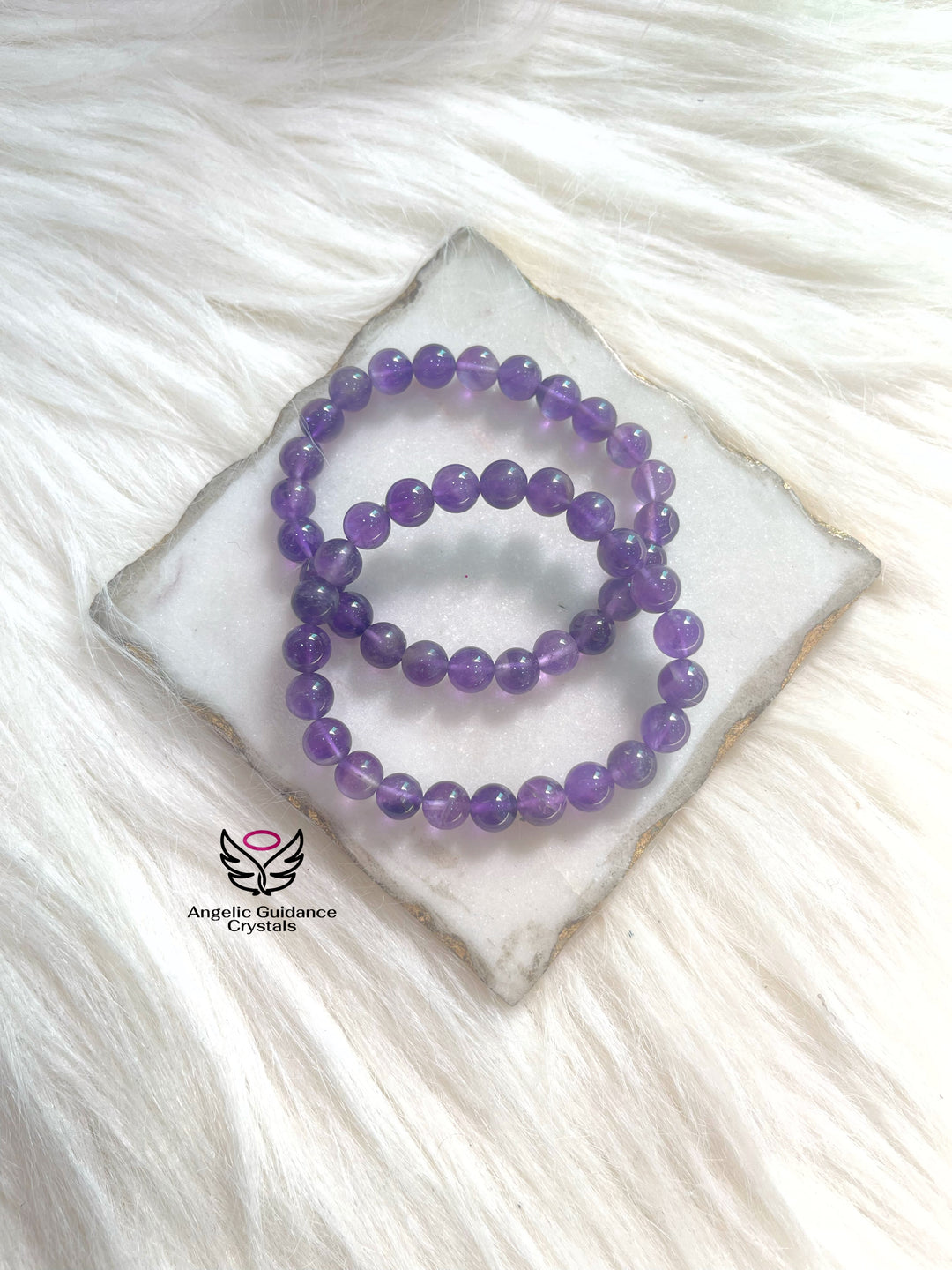 Amethyst Round Bracelet Light