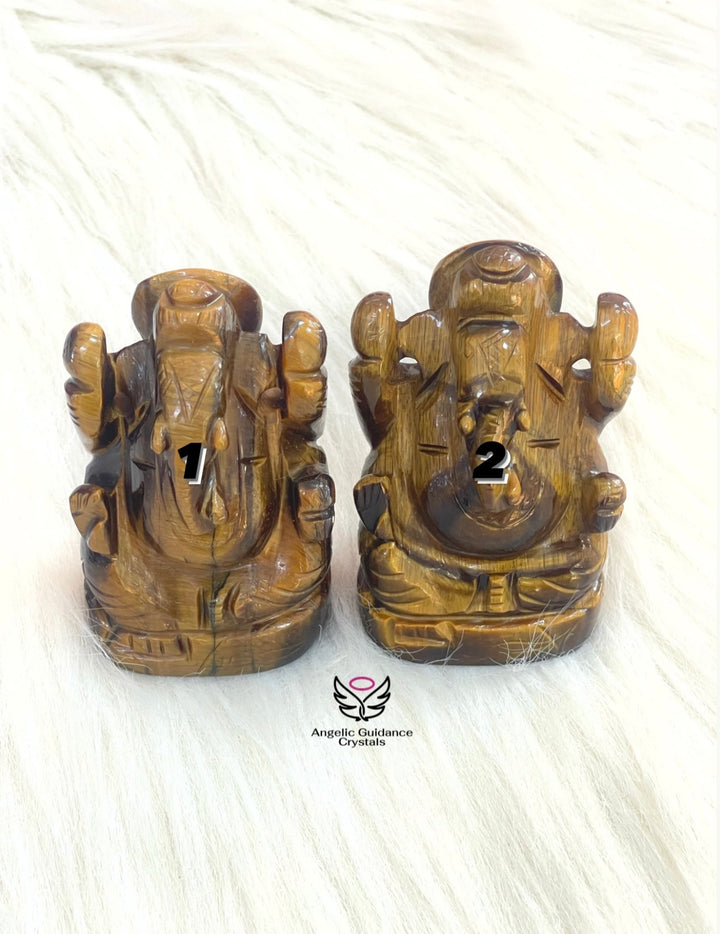 Tigers Eye Ganesha