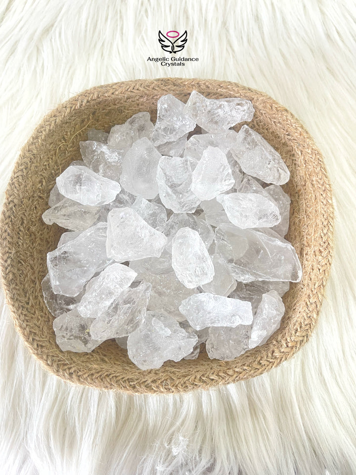 Clear Quartz Raw Stone Small AAA