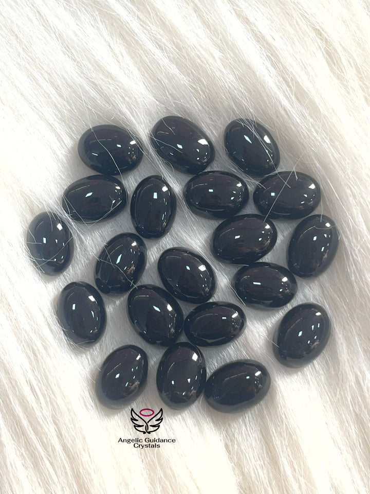 Black Tourmaline Cabochon