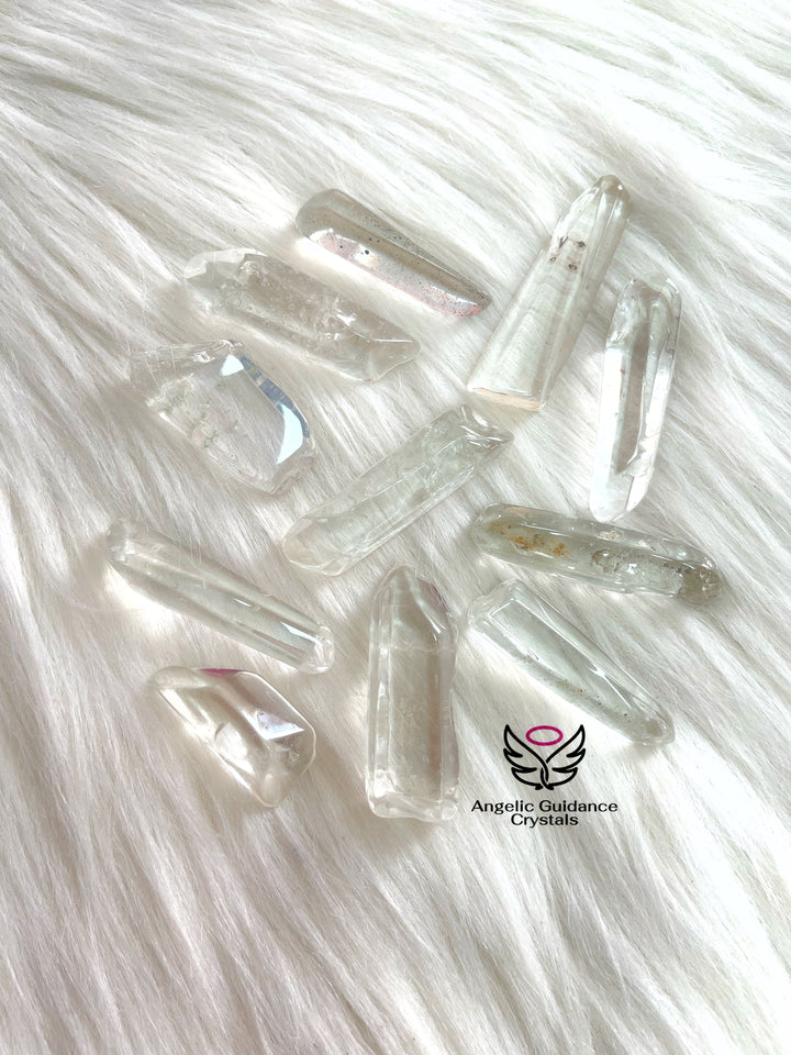 Clear Quartz Lemurian Point Large